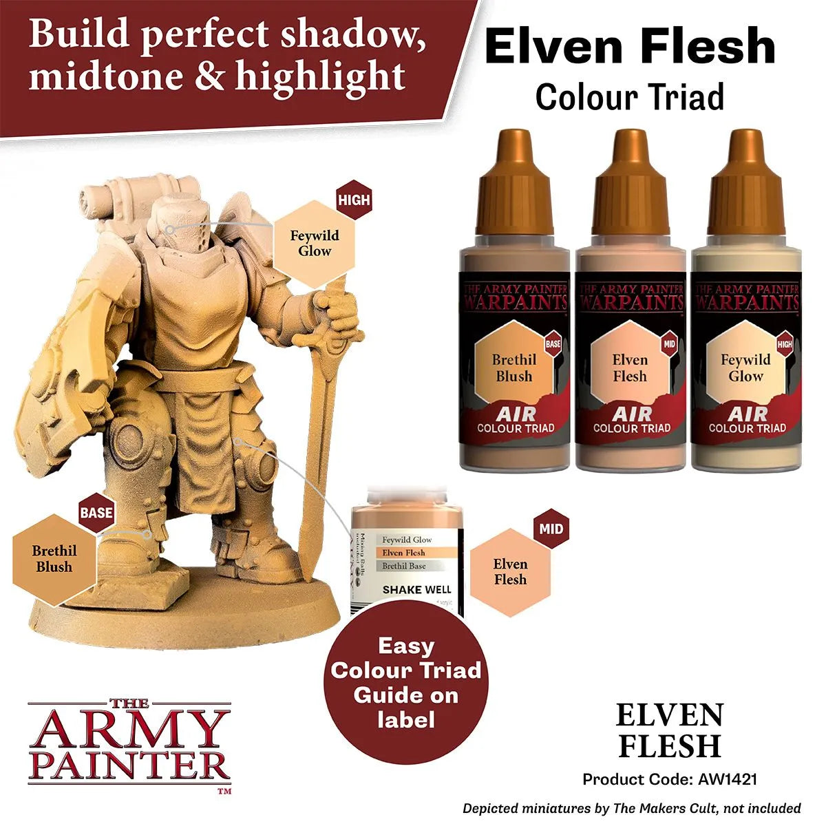 Air Warpaint Elven Flesh (101)-The Army Painter-Radaddel