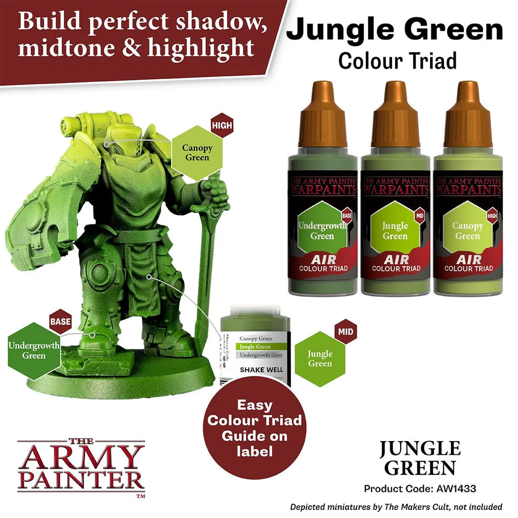 Air Warpaint Jungle Green (47)-The Army Painter-Radaddel