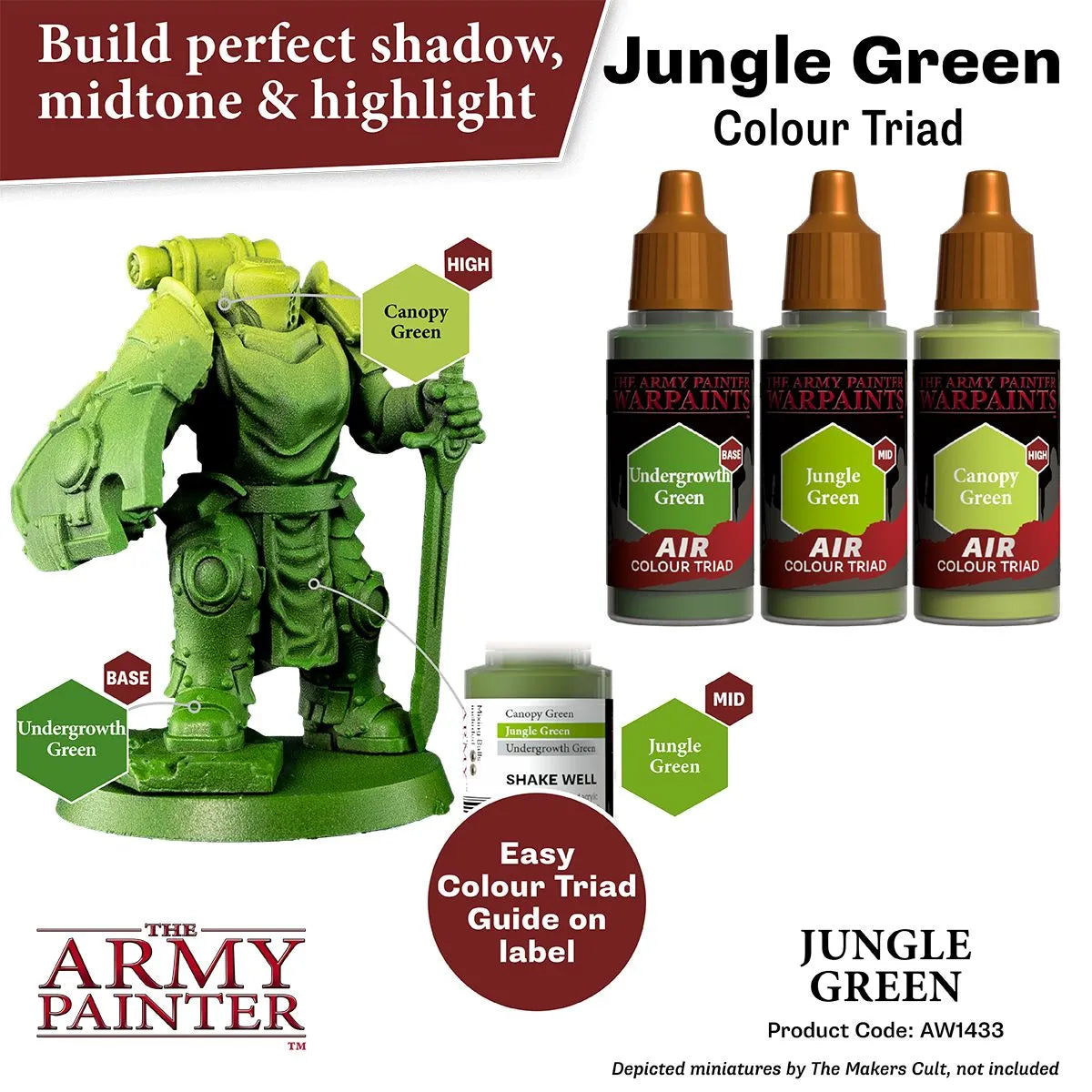 Air Warpaint Jungle Green (47)-The Army Painter-Radaddel
