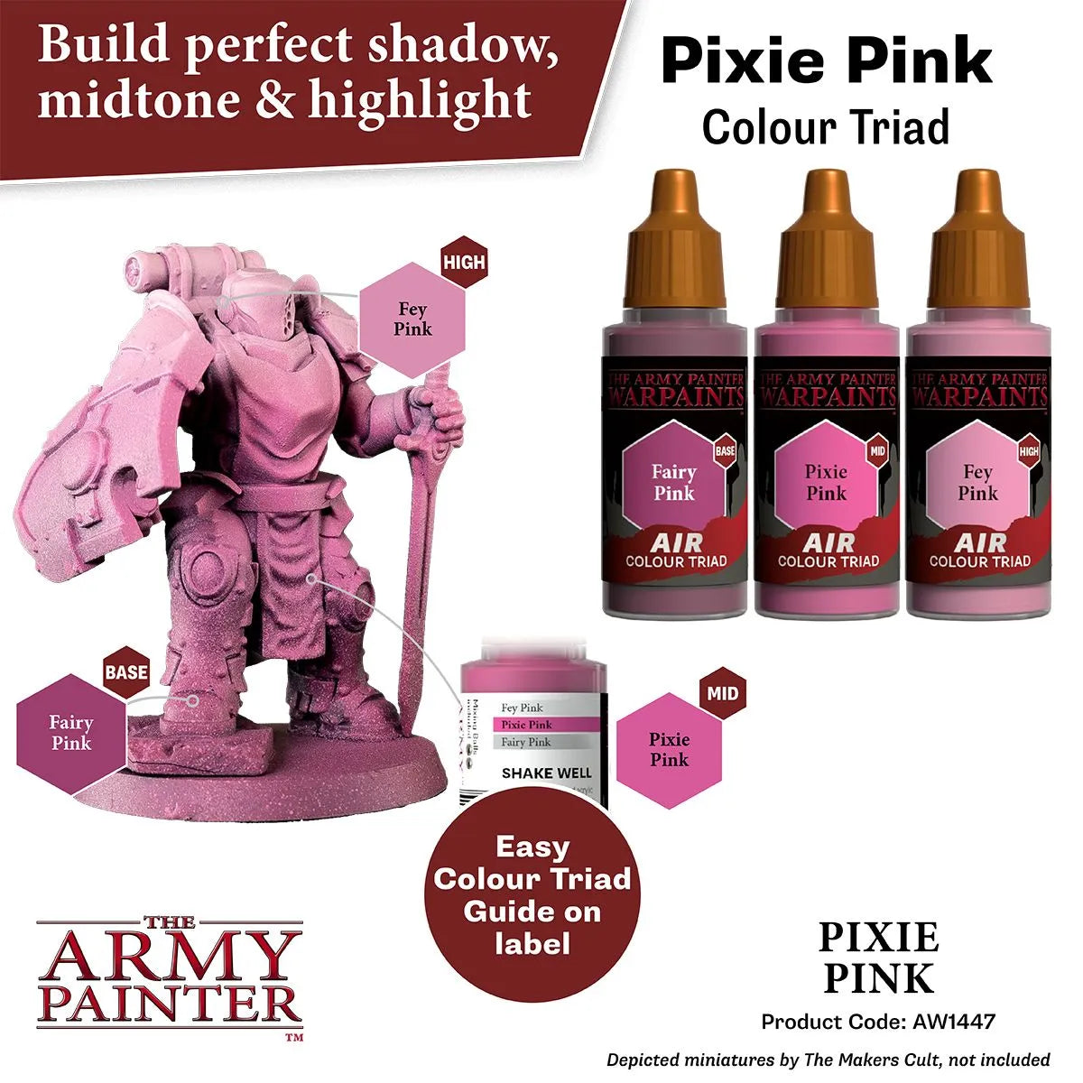 Air Warpaint Pixie Pink (77)-The Army Painter-Radaddel