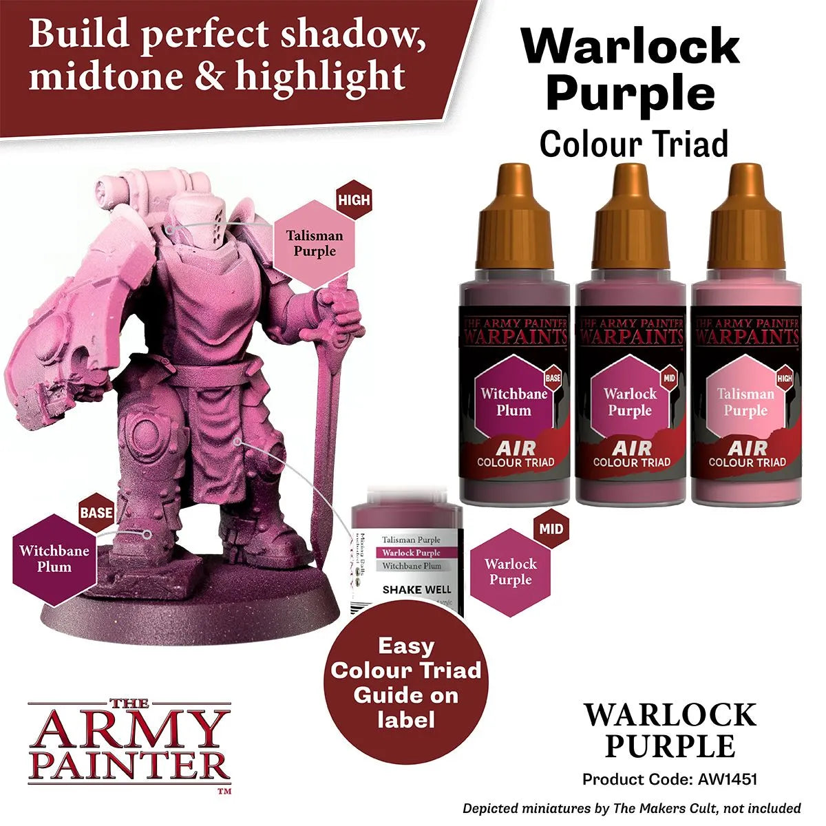 Air Warpaint Warlock Purple (74)-The Army Painter-Radaddel