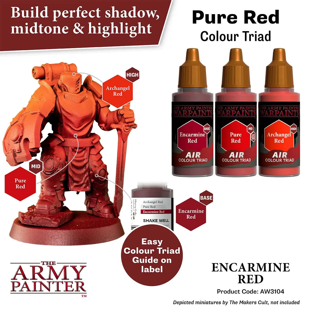 Air Warpaint Encarmine Red (61)-The Army Painter-Radaddel