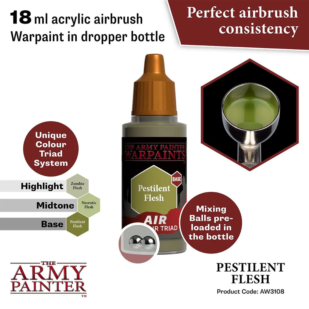 Air Warpaint Pestilent Flesh (49)-The Army Painter-Radaddel