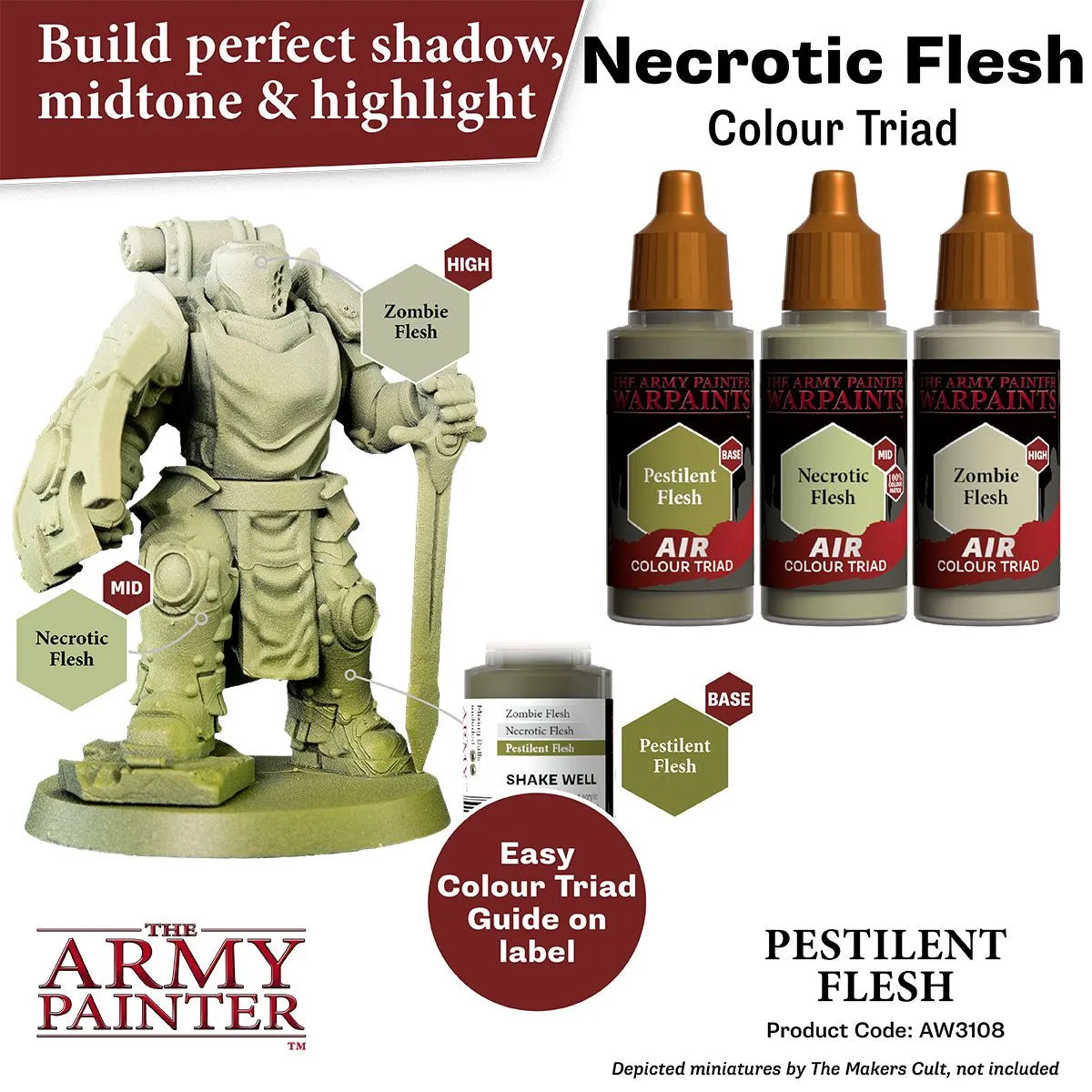 Air Warpaint Pestilent Flesh (49)-The Army Painter-Radaddel