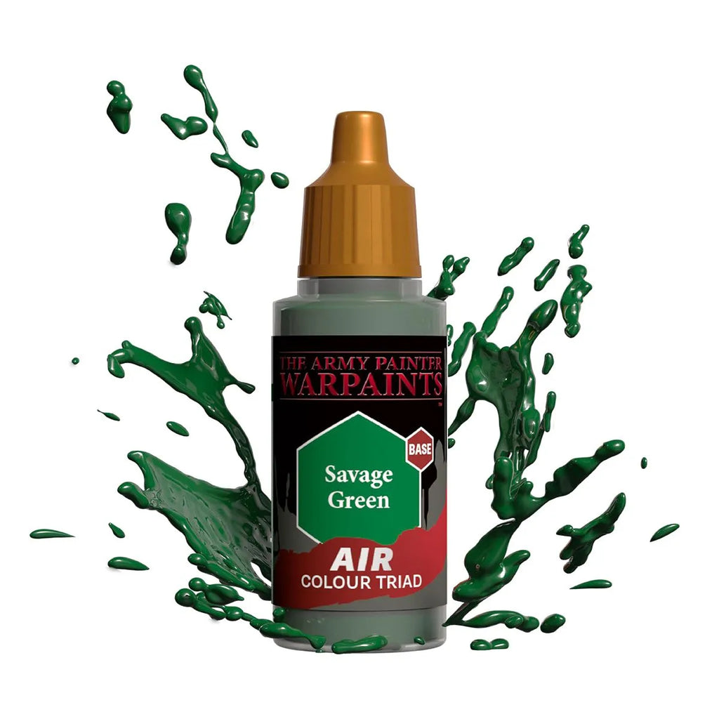 Air Warpaint Savage Green (40)-The Army Painter-Radaddel