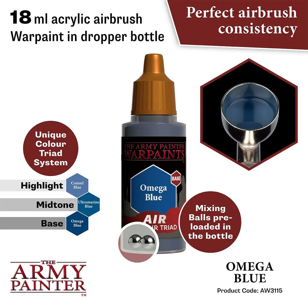 Air Warpaint Omega Blue (16)-The Army Painter-Radaddel
