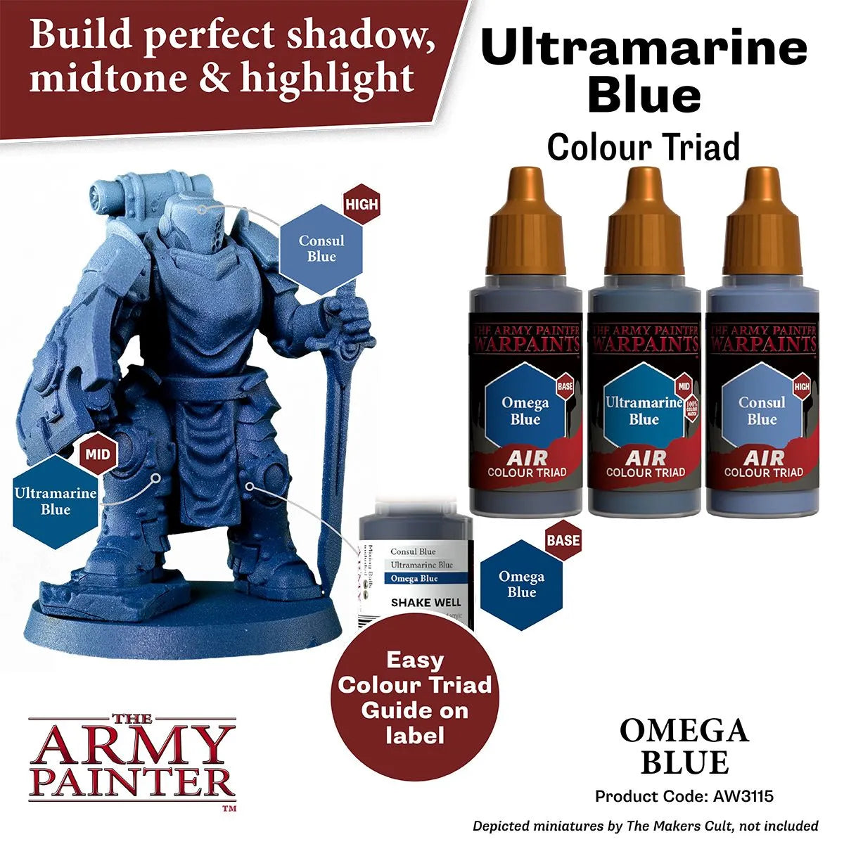 Air Warpaint Omega Blue (16)-The Army Painter-Radaddel