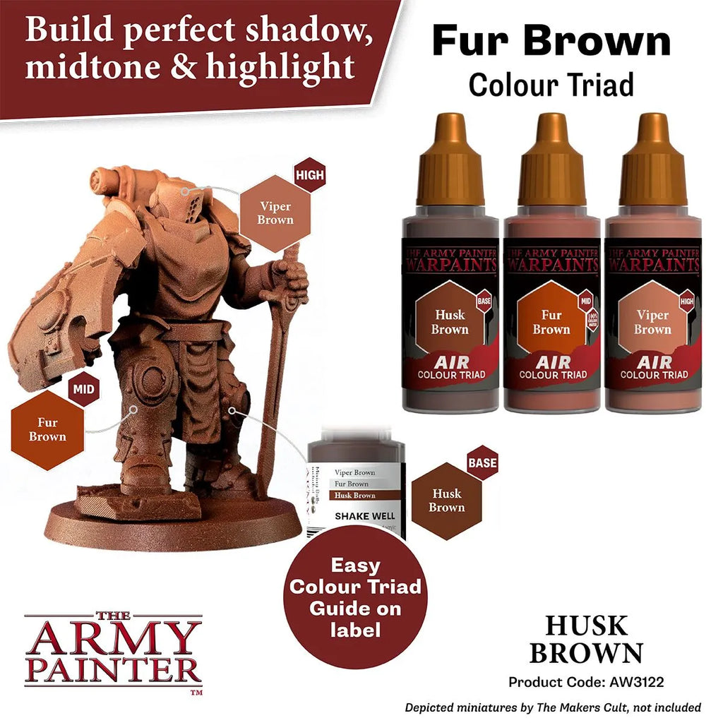 Air Warpaint Husk Brown (88)-The Army Painter-Radaddel