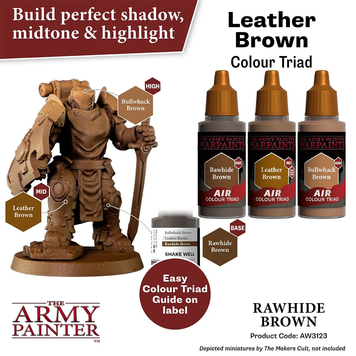 Air Warpaint Rawhide Brown (85)-The Army Painter-Radaddel