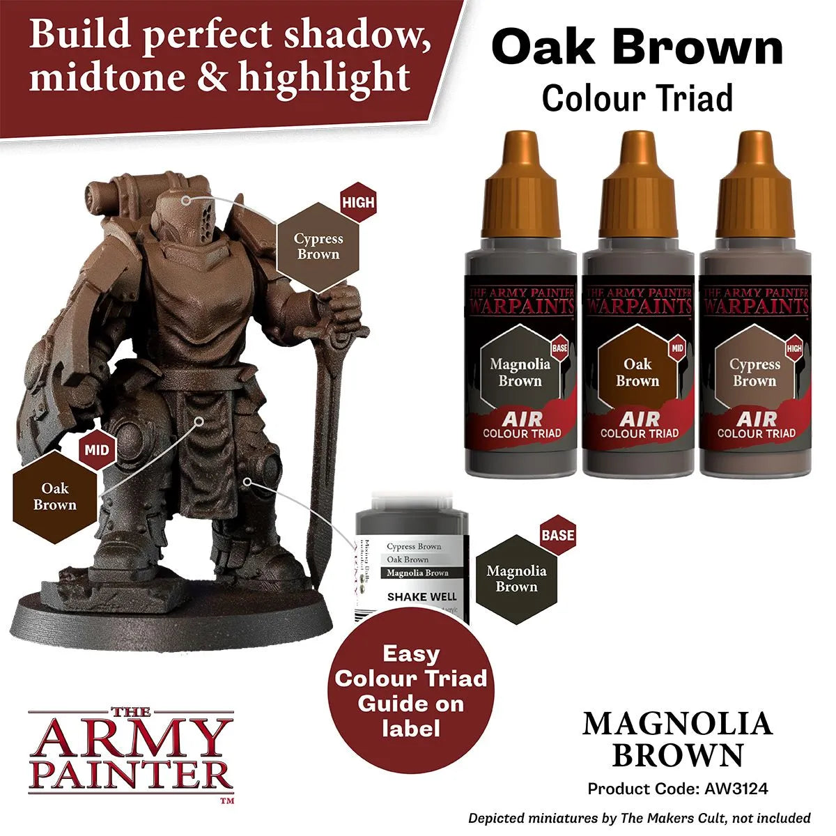 Air Warpaint Magnolia Brown (82)-The Army Painter-Radaddel