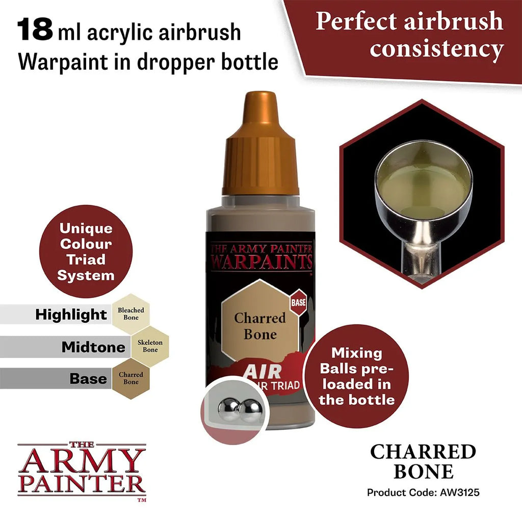 Air Warpaint Charred Bone (106)-The Army Painter-Radaddel