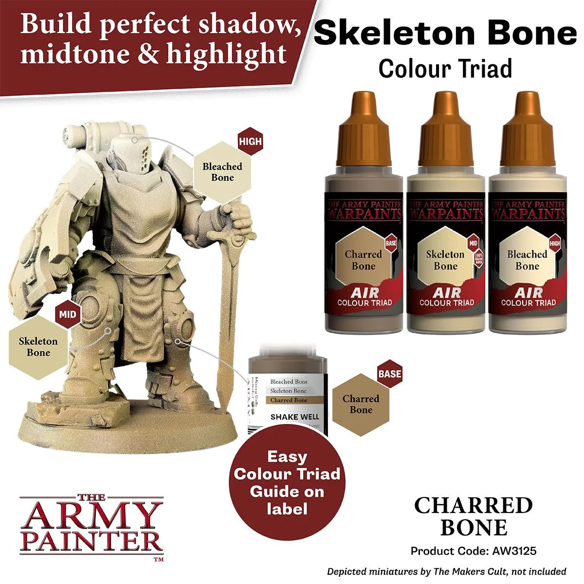 Air Warpaint Charred Bone (106)-The Army Painter-Radaddel