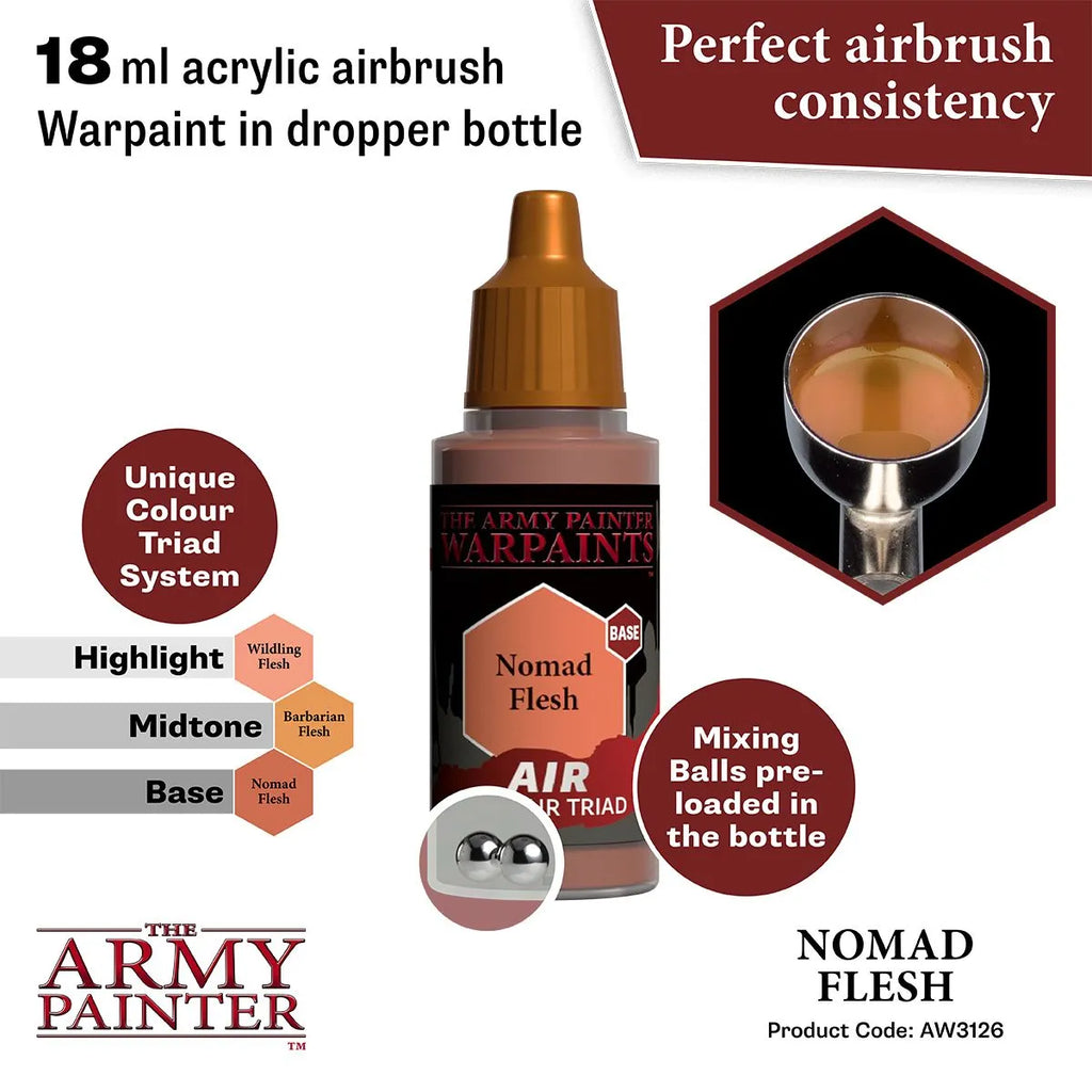 Air Warpaint Nomad Flesh (97)-The Army Painter-Radaddel