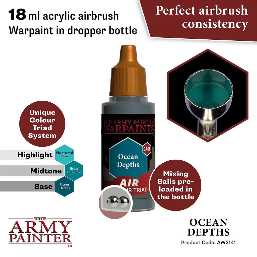 Air Warpaint Ocean Depths (31)-The Army Painter-Radaddel