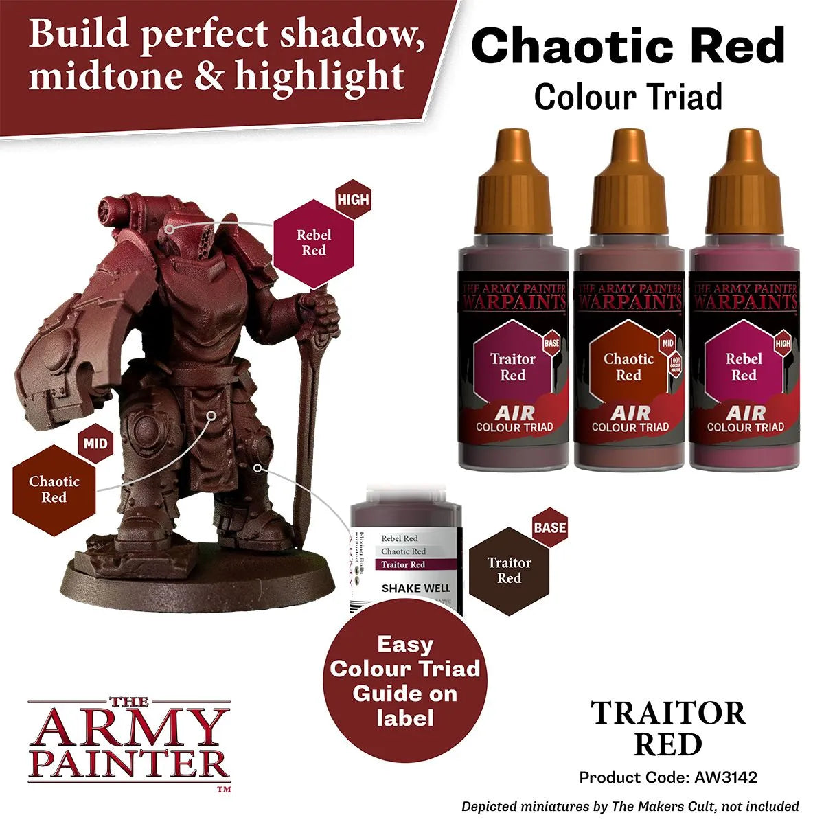 Air Warpaint Traitor Red (55)-The Army Painter-Radaddel