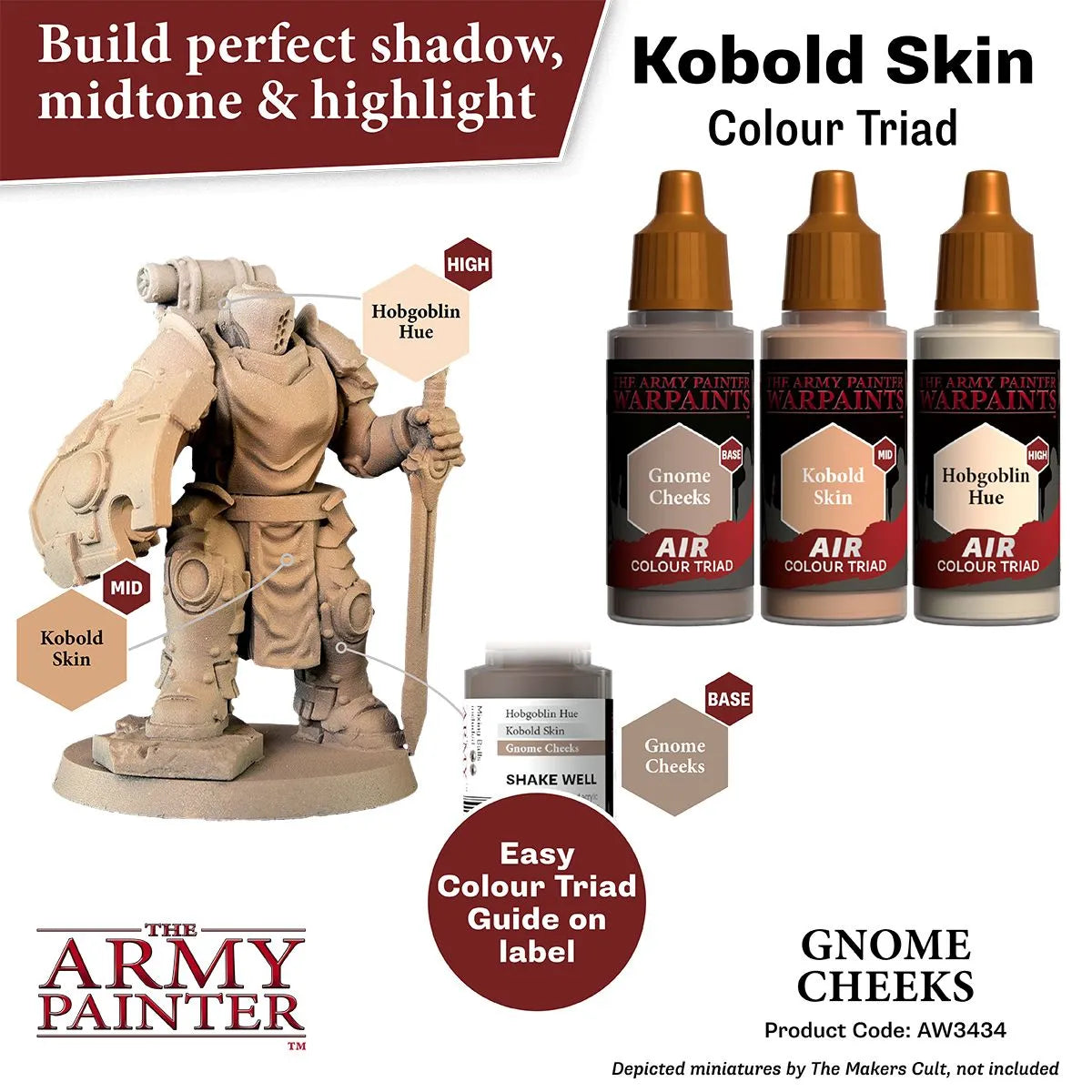 Air Warpaint Gnome Cheeks (103)-The Army Painter-Radaddel