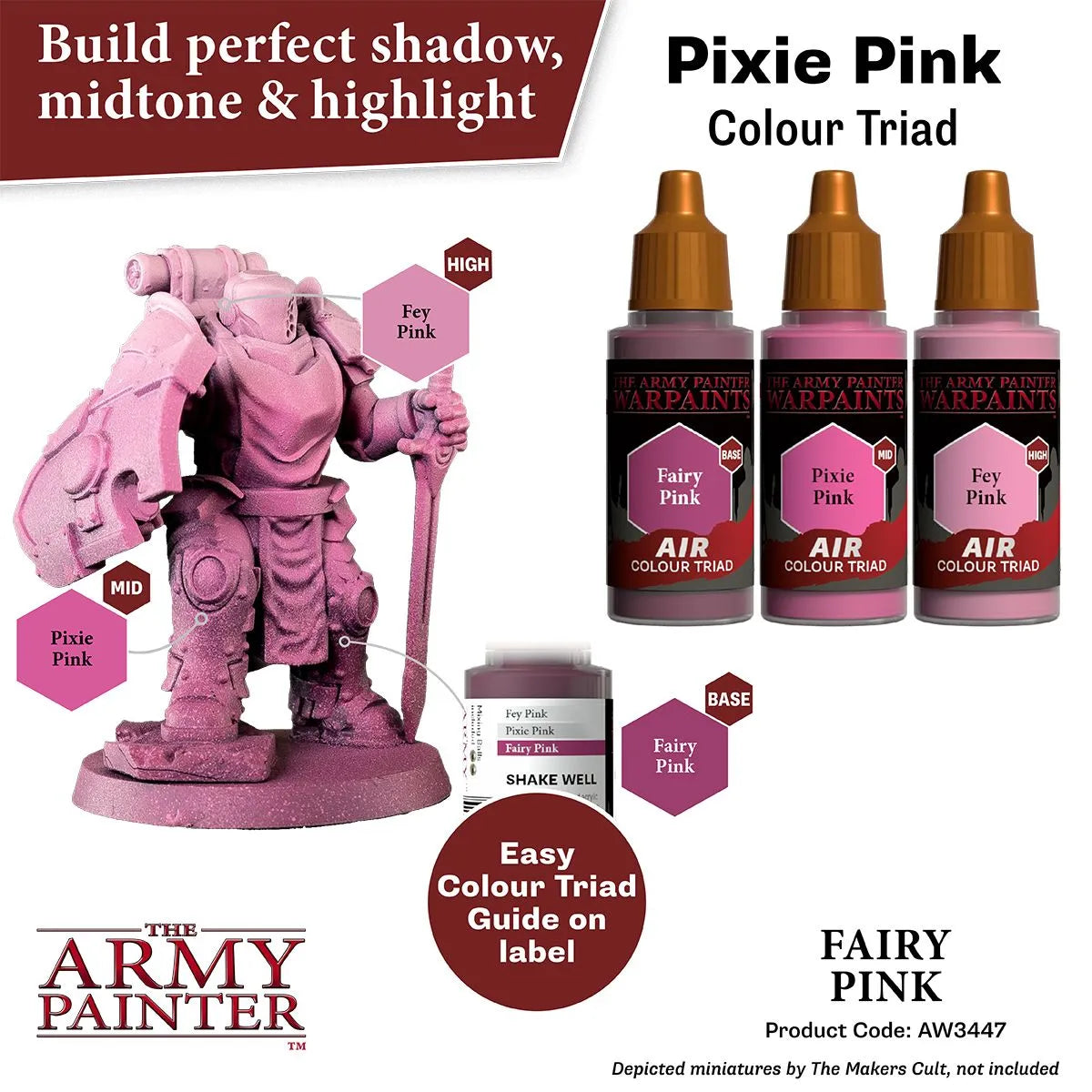 Air Warpaint Fairy Pink (76)-The Army Painter-Radaddel