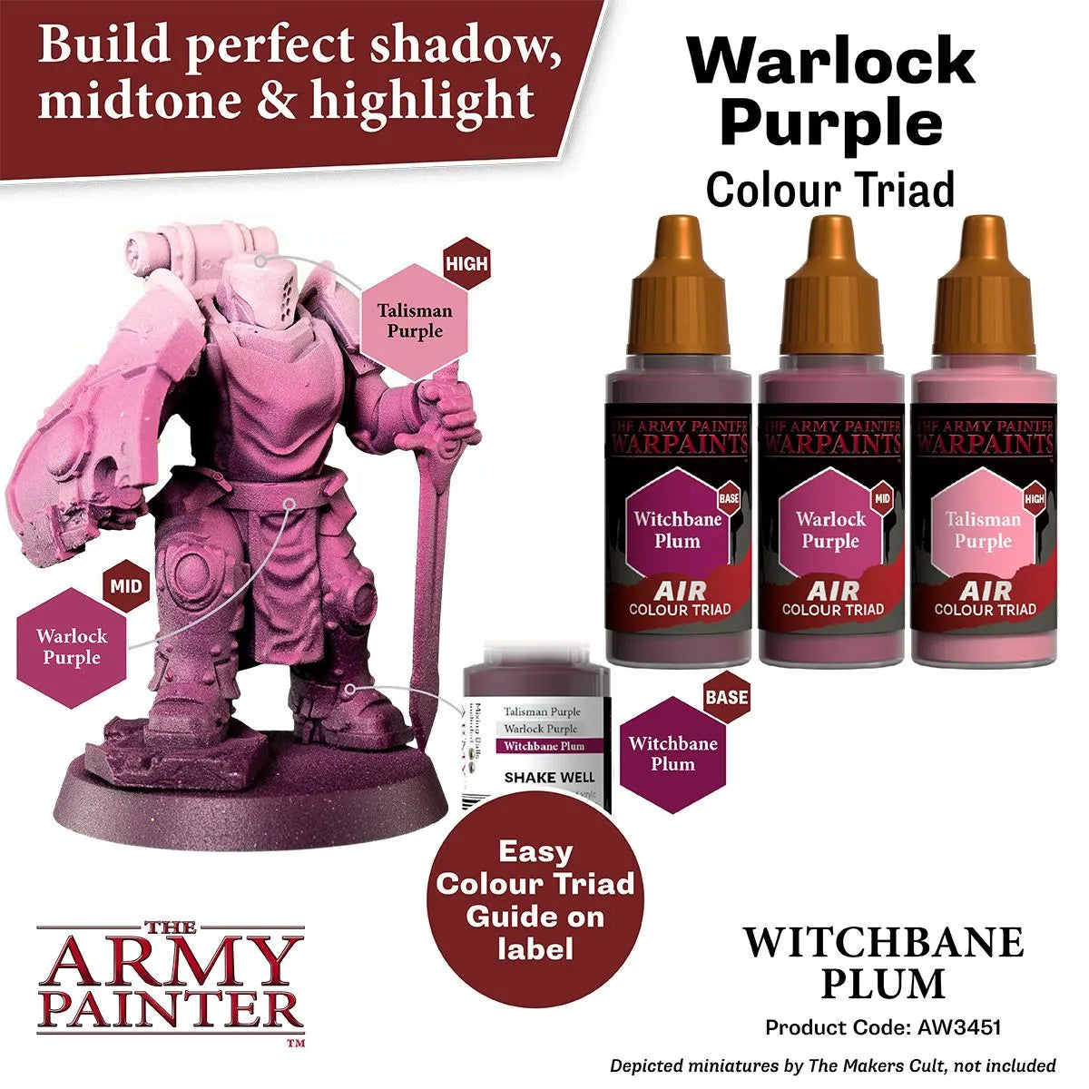 Air Warpaint Witchbane Plum (73)-The Army Painter-Radaddel