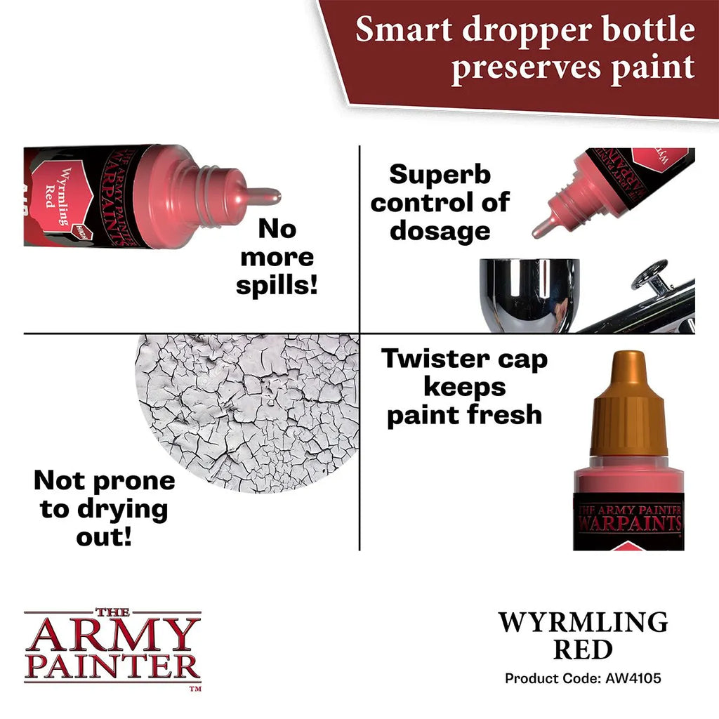 Air Warpaint Wyrmling Red (60)-The Army Painter-Radaddel