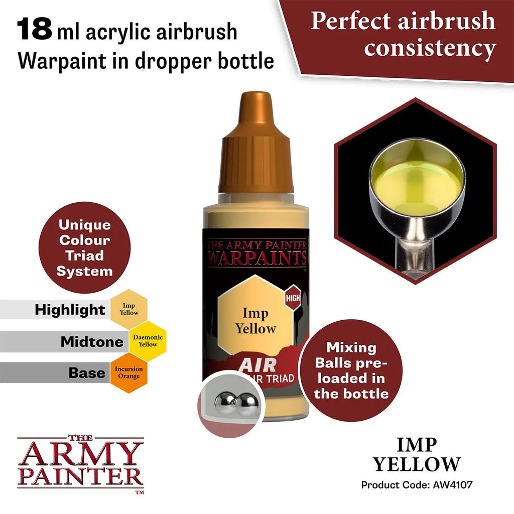 Air Warpaint Imp Yellow (69)-The Army Painter-Radaddel