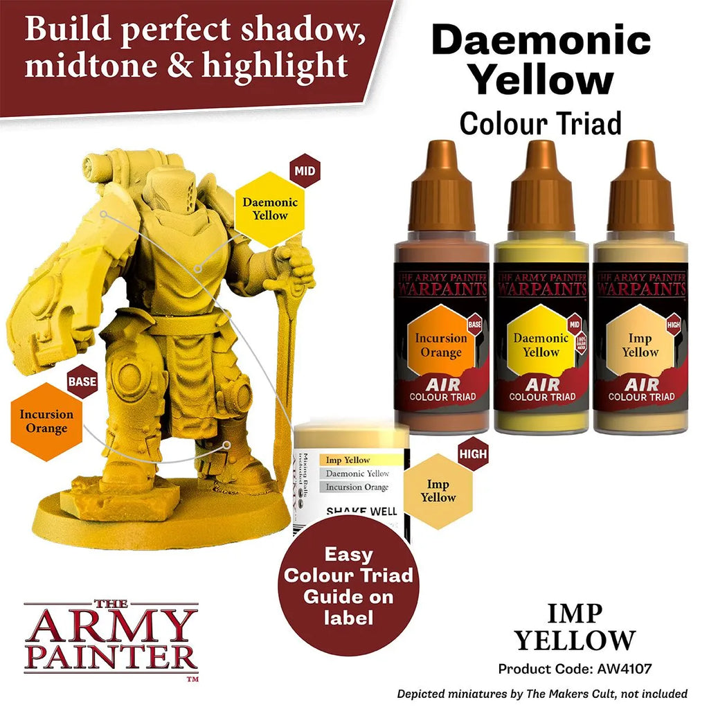 Air Warpaint Imp Yellow (69)-The Army Painter-Radaddel