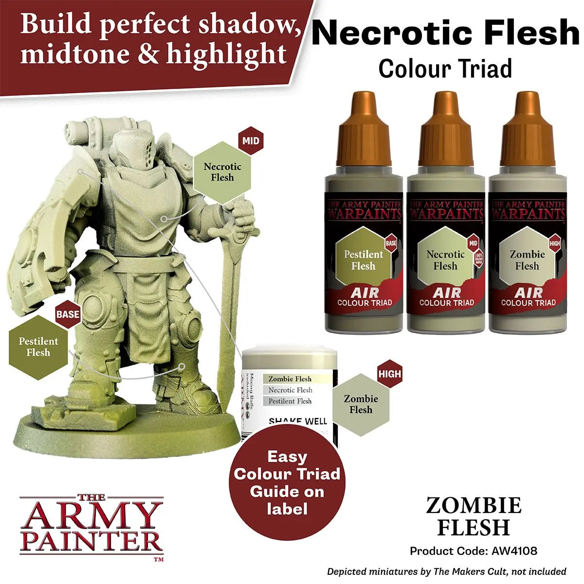 Air Warpaint Zombie Flesh (51)-The Army Painter-Radaddel