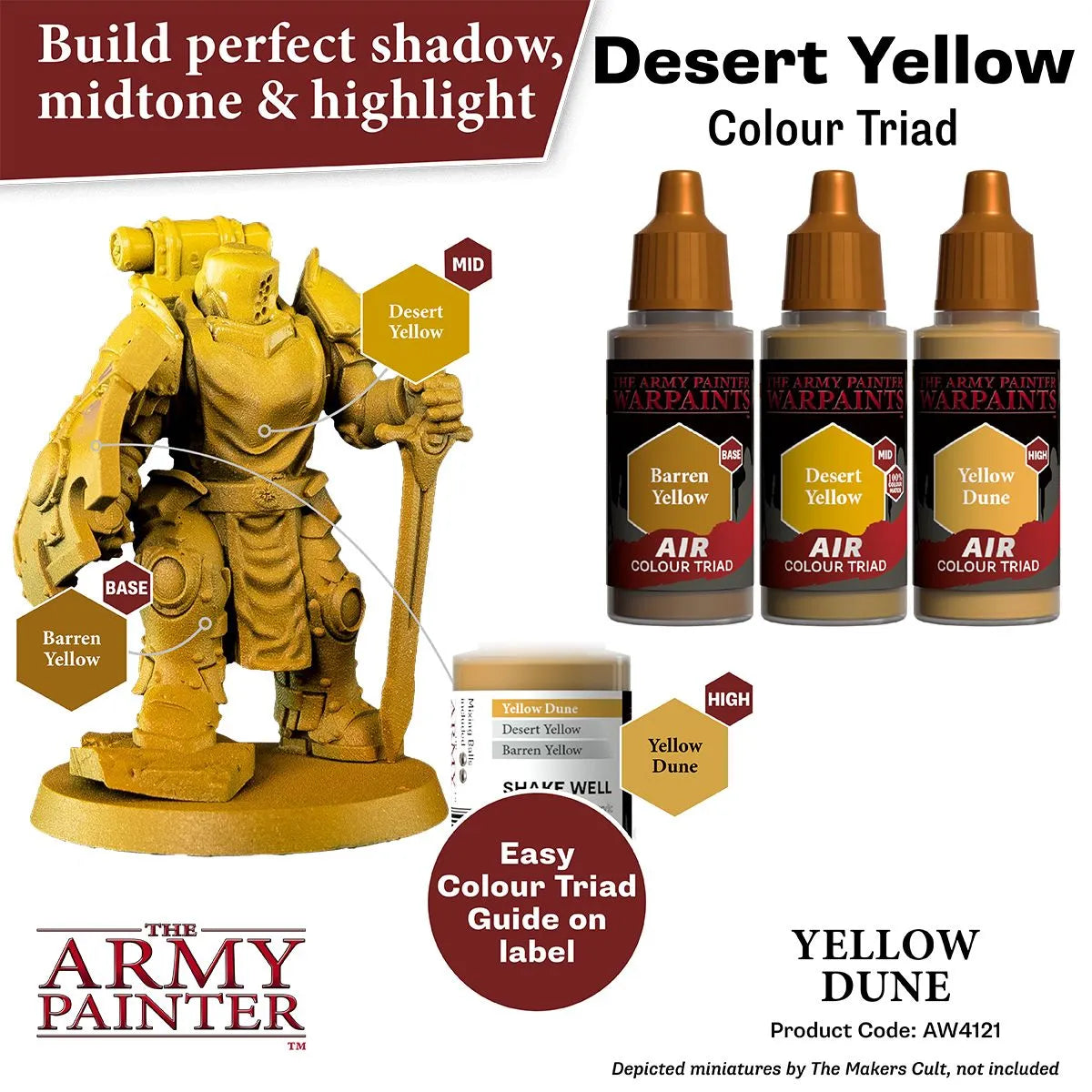 Air Warpaint Yellow Dune (72)-The Army Painter-Radaddel