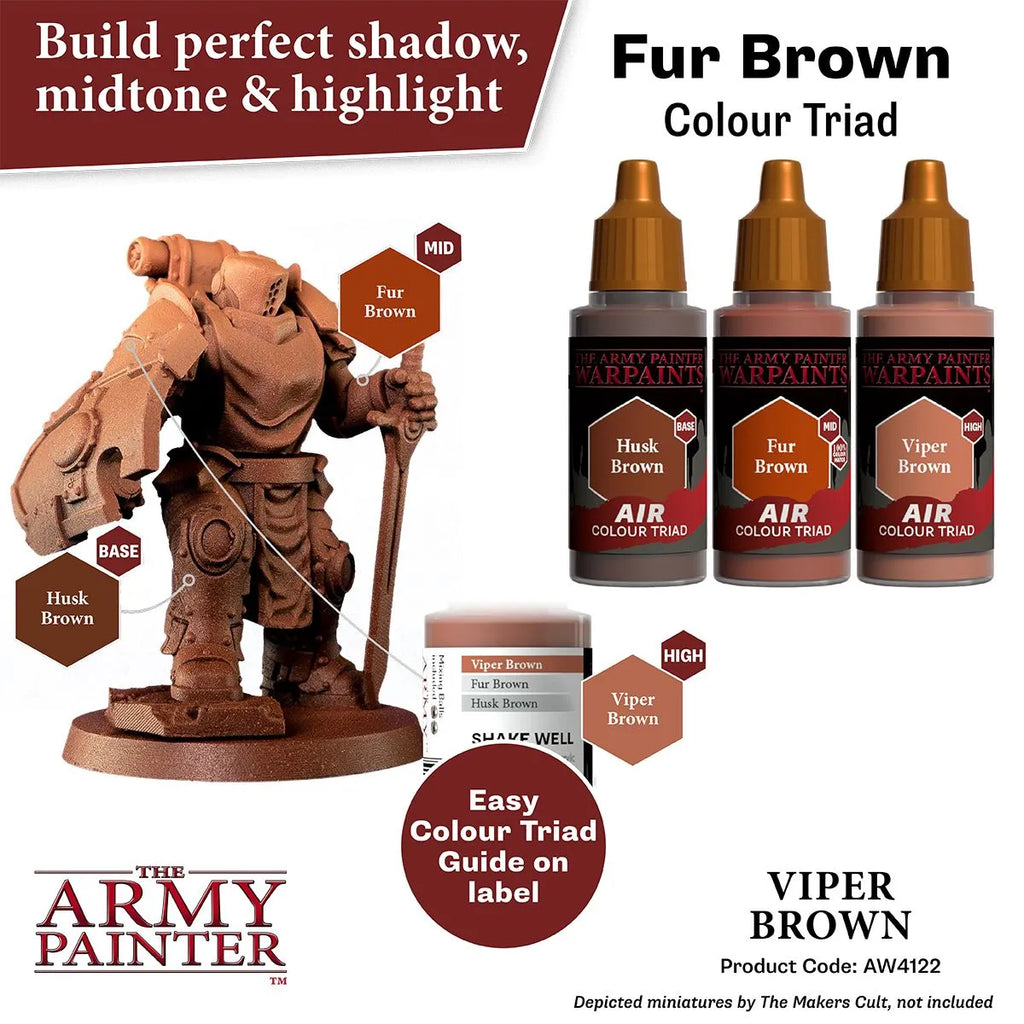 Air Warpaint Viper Brown (90)-The Army Painter-Radaddel