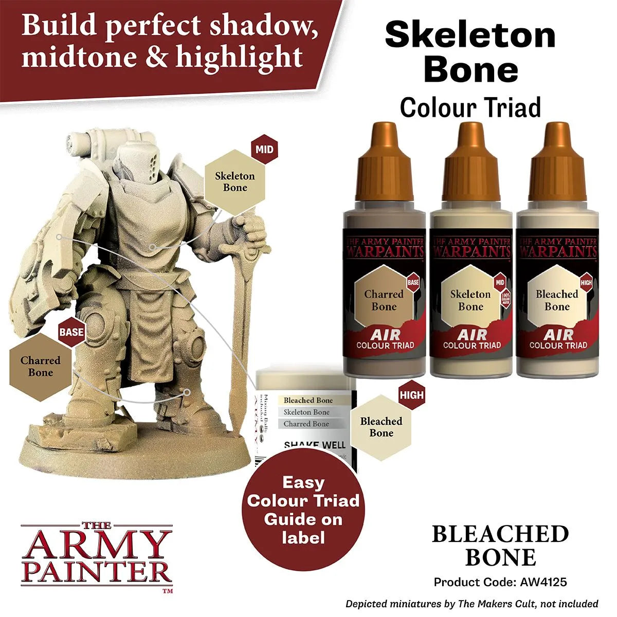 Air Warpaint Bleached Bone (108)-The Army Painter-Radaddel