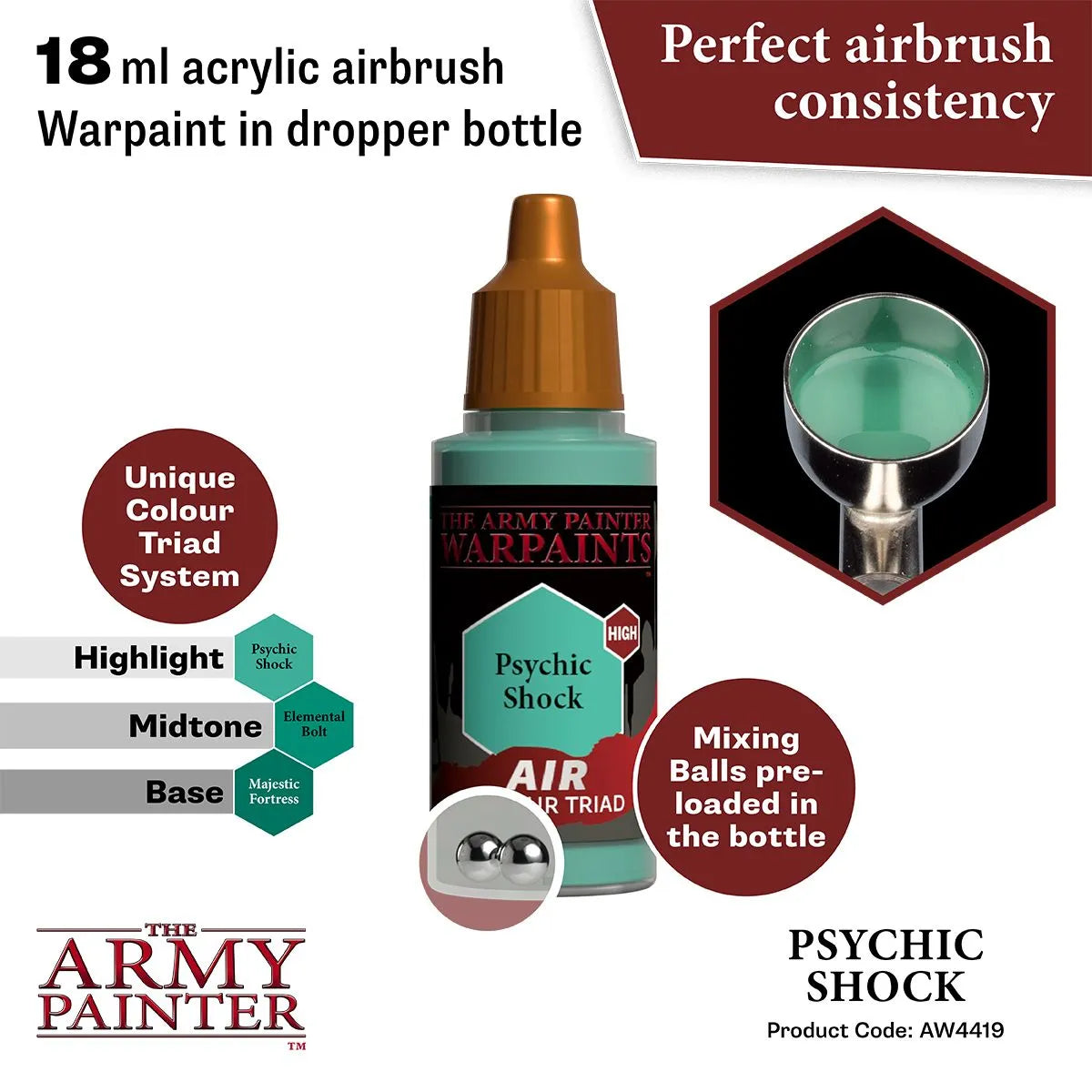 Air Warpaint Psychic Shock (24)-The Army Painter-Radaddel