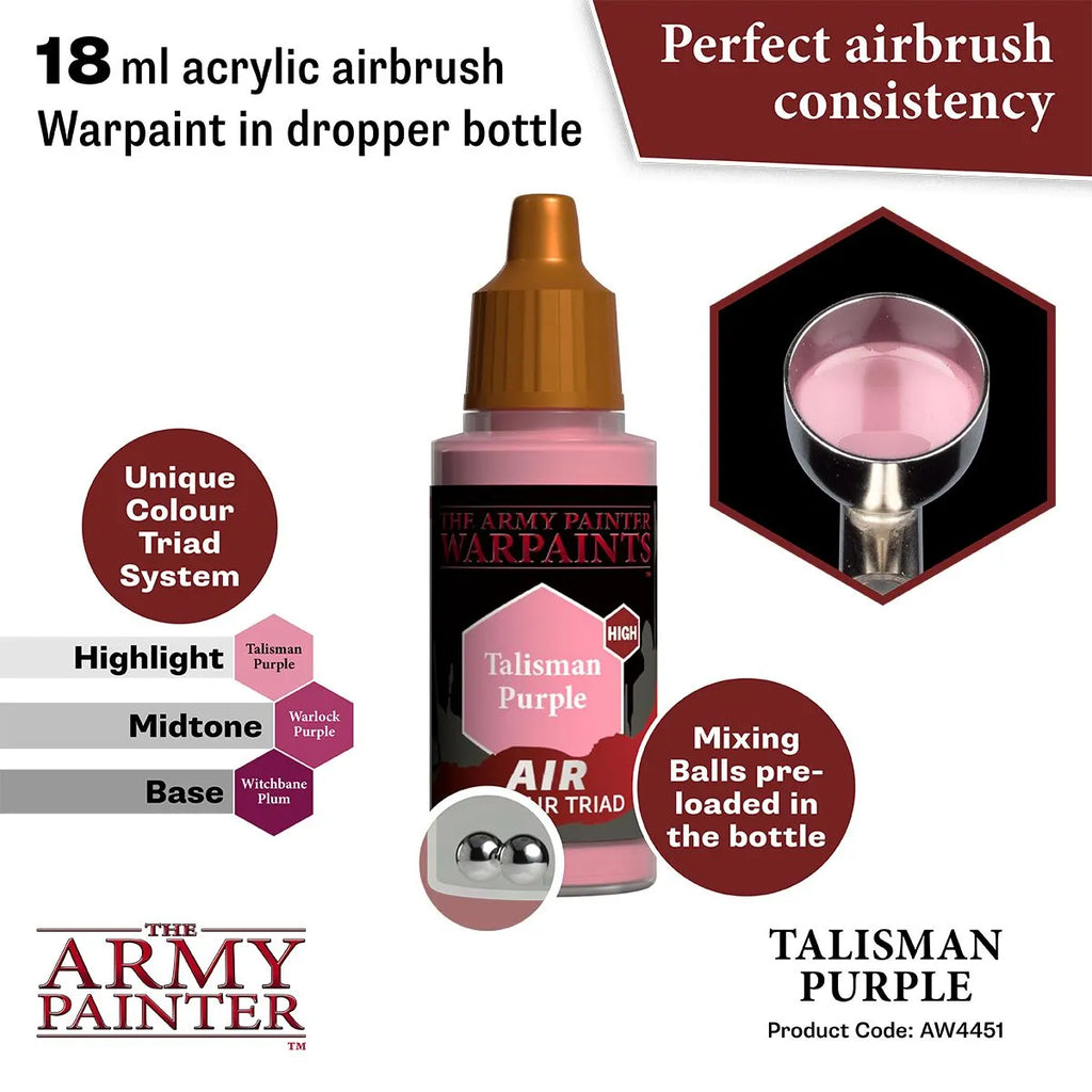 Air Warpaint Talisman Purple (75)-The Army Painter-Radaddel