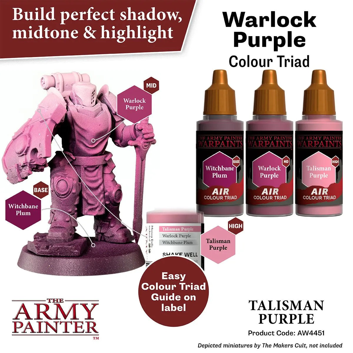 Air Warpaint Talisman Purple (75)-The Army Painter-Radaddel