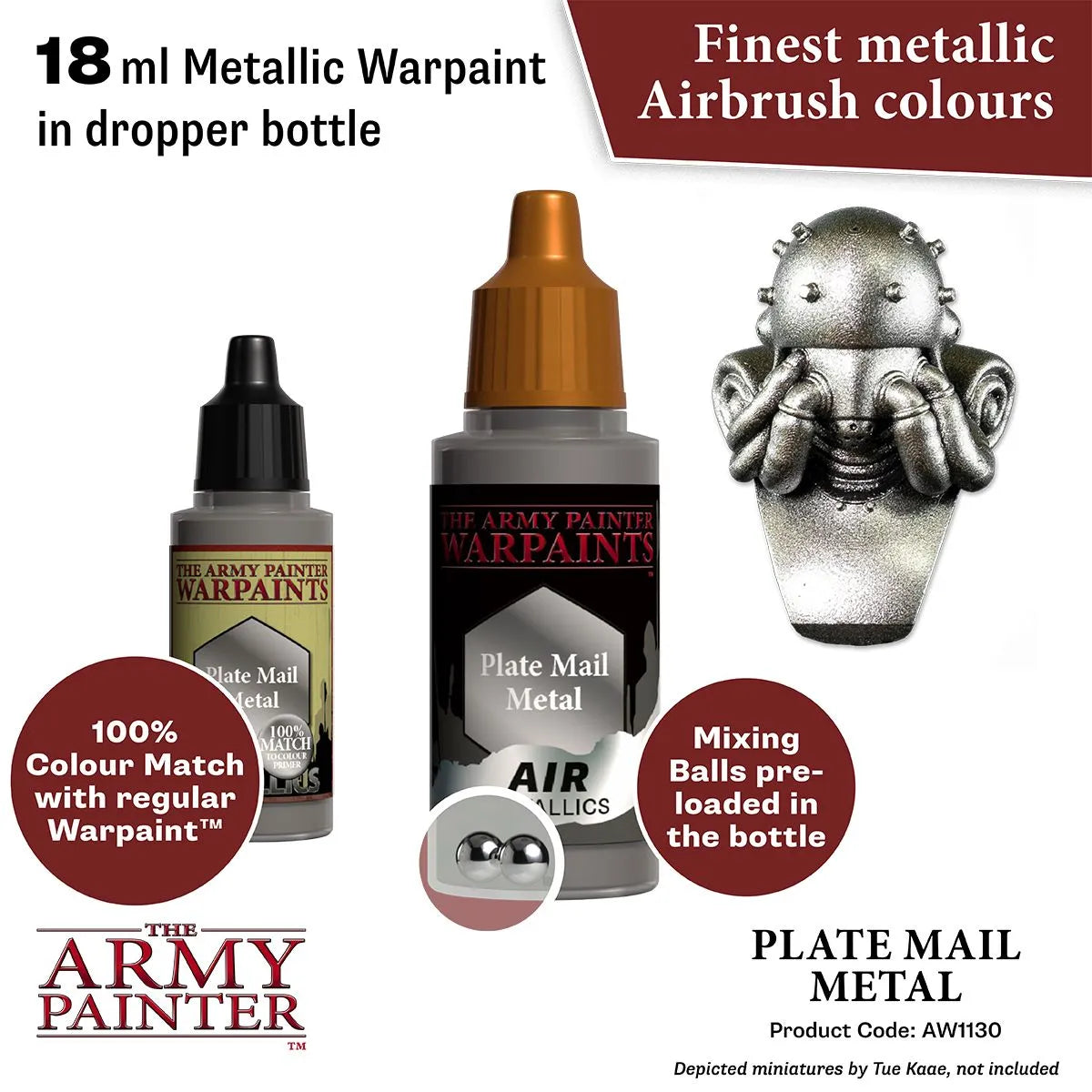 Air Warpaint Plate Mail Metal (124)-The Army Painter-Radaddel