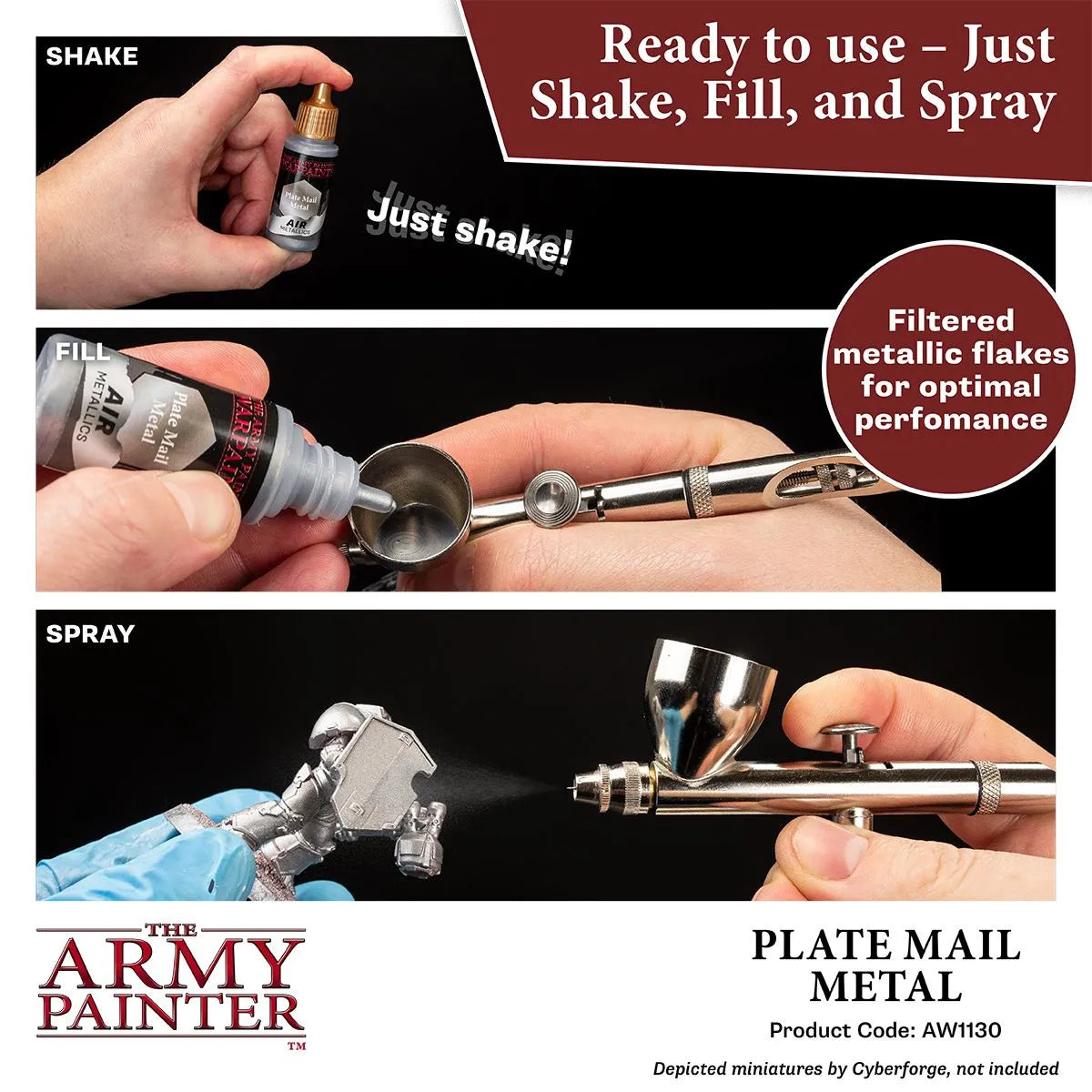 Air Warpaint Plate Mail Metal (124)-The Army Painter-Radaddel