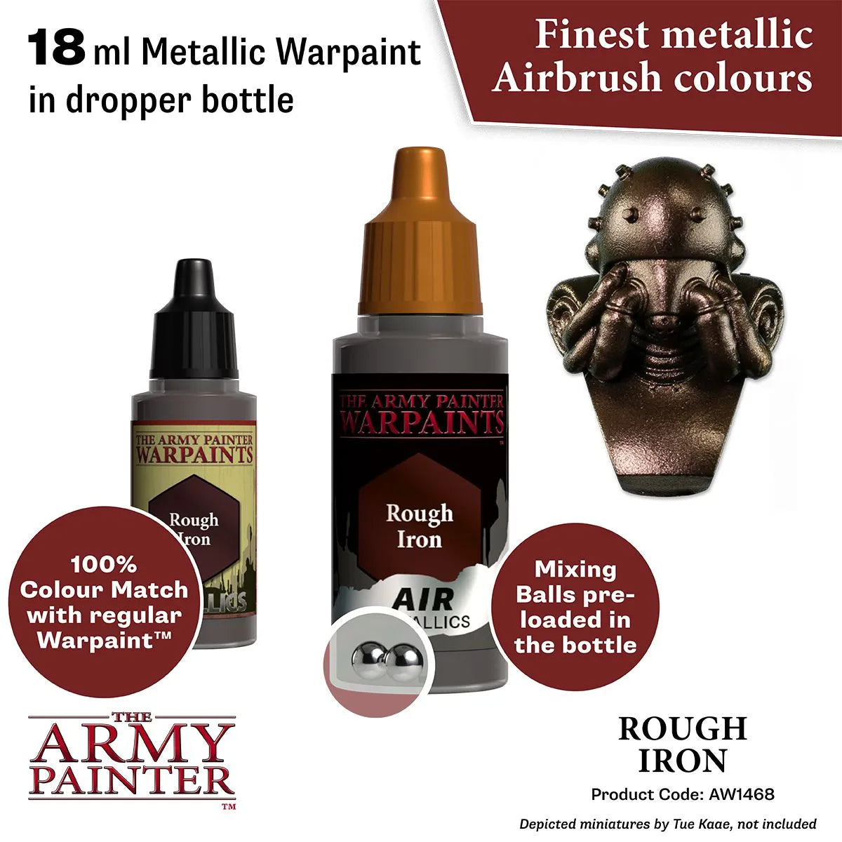 Air Warpaint Rough Iron (110)-The Army Painter-Radaddel