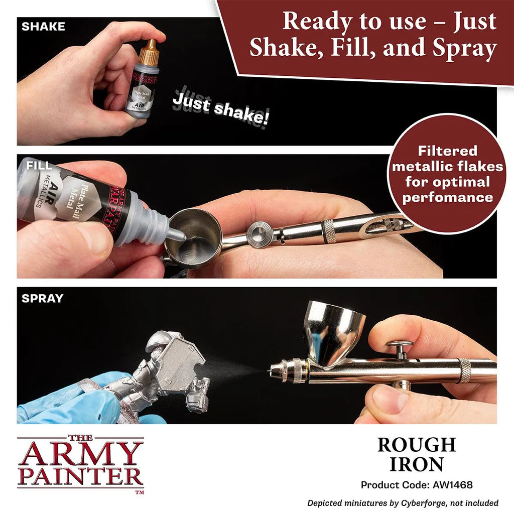 Air Warpaint Rough Iron (110)-The Army Painter-Radaddel