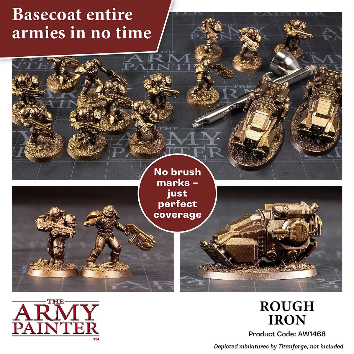 Air Warpaint Rough Iron (110)-The Army Painter-Radaddel