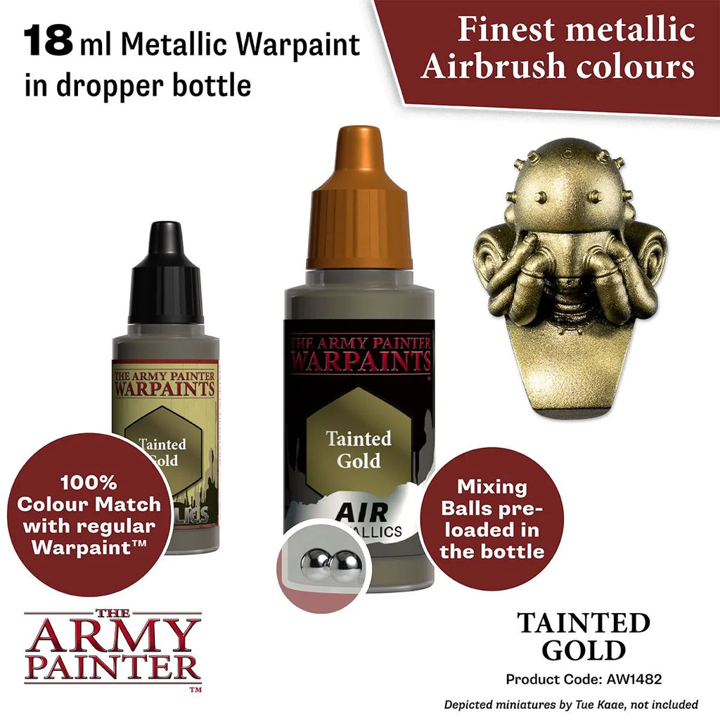 Air Warpaint Tainted Gold (120)-The Army Painter-Radaddel