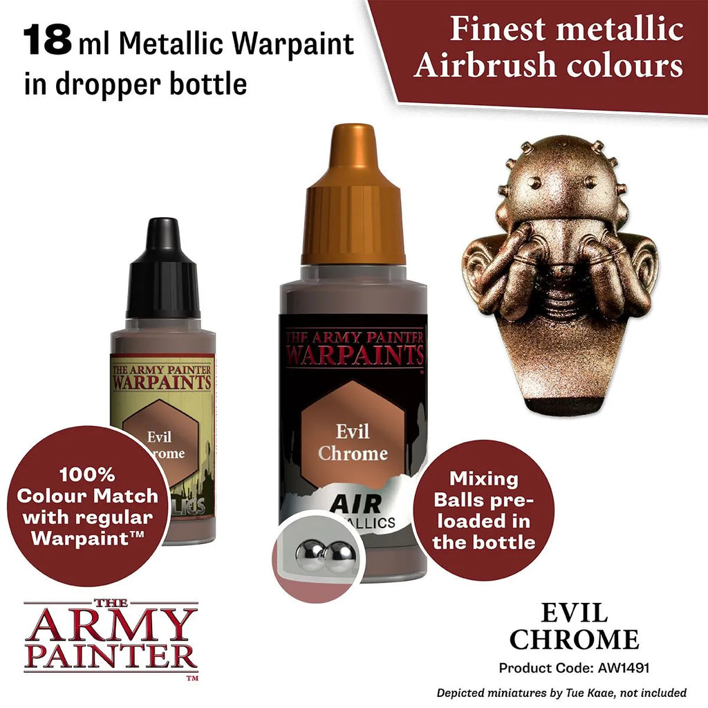 Air Warpaint Evil Chrome (117)-The Army Painter-Radaddel