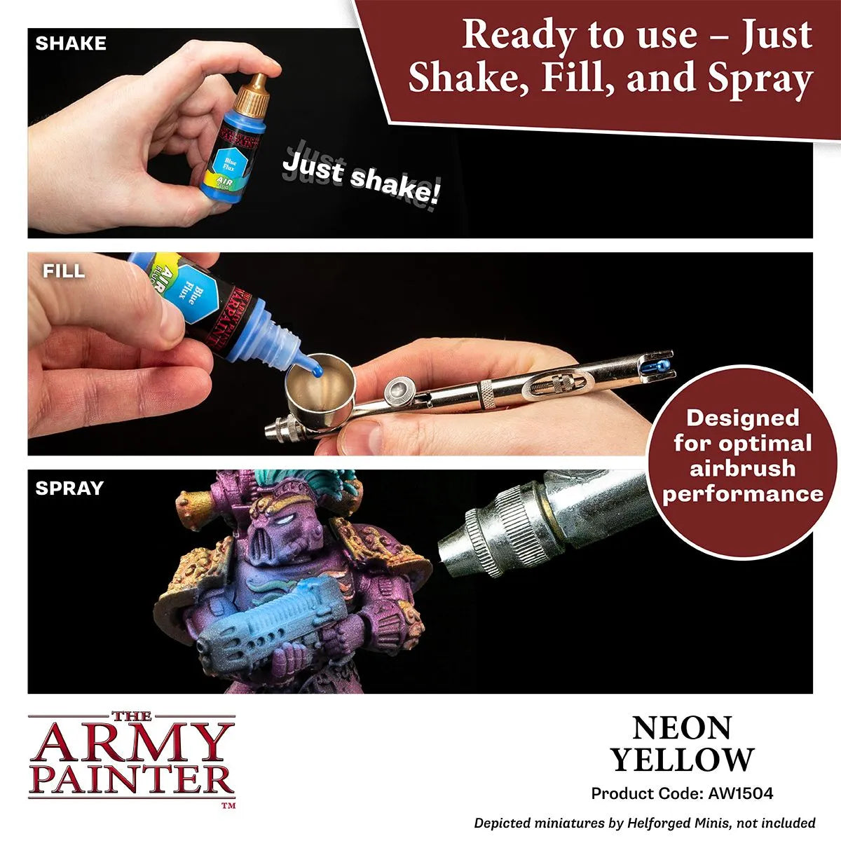 Air Warpaint Neon Yellow (94)-The Army Painter-Radaddel