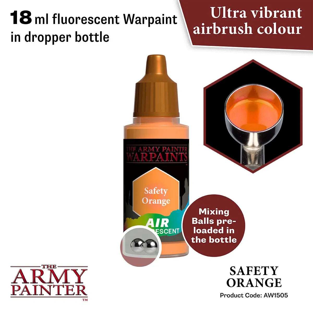 Air Warpaint Safety Orange (93)-The Army Painter-Radaddel