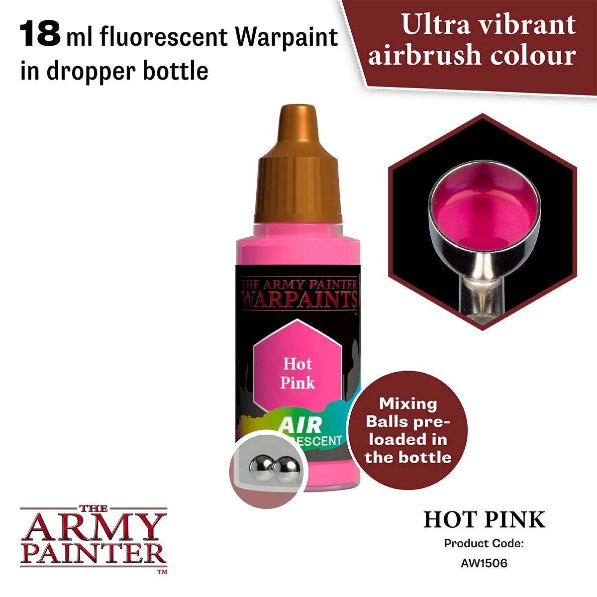 Air Warpaint Hot Pink (92)-The Army Painter-Radaddel