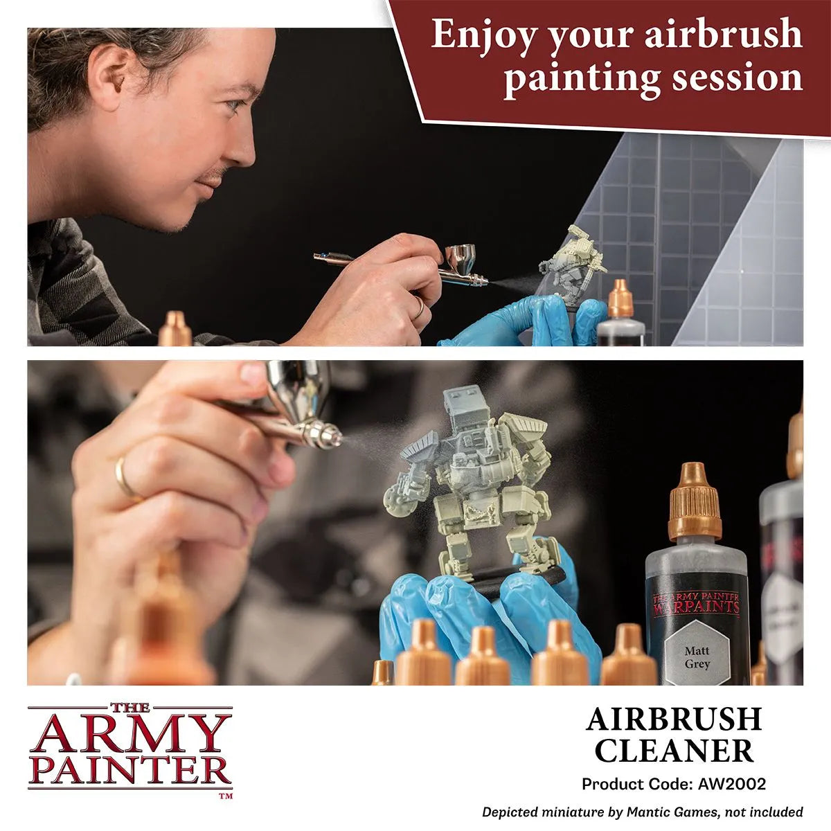 Airbrush Cleaner, 100 ml-The Army Painter-Radaddel