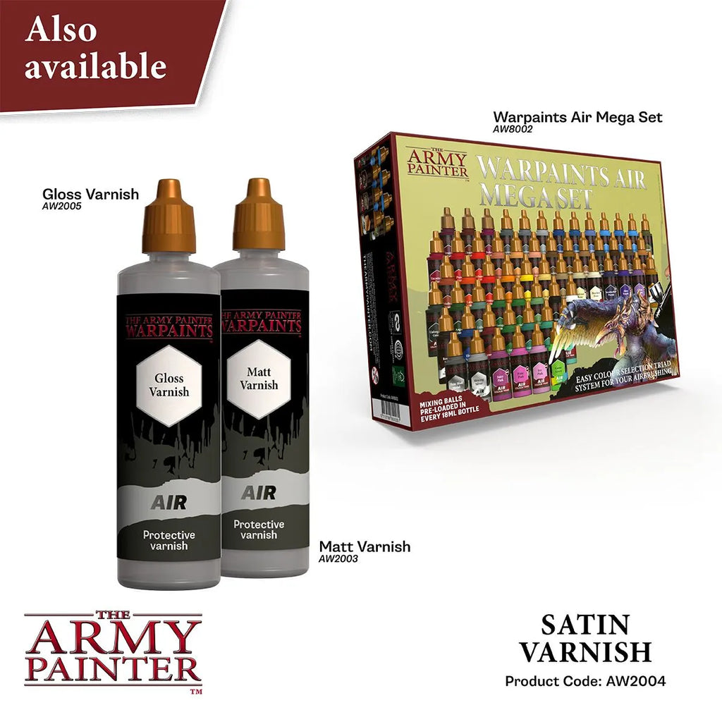 Air Aegis Suit Satin Varnish, 100 ml-The Army Painter-Radaddel