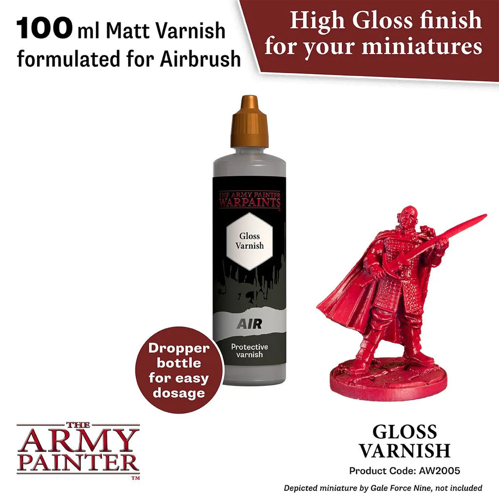 Air Gloss Varnish, 100 ml-The Army Painter-Radaddel