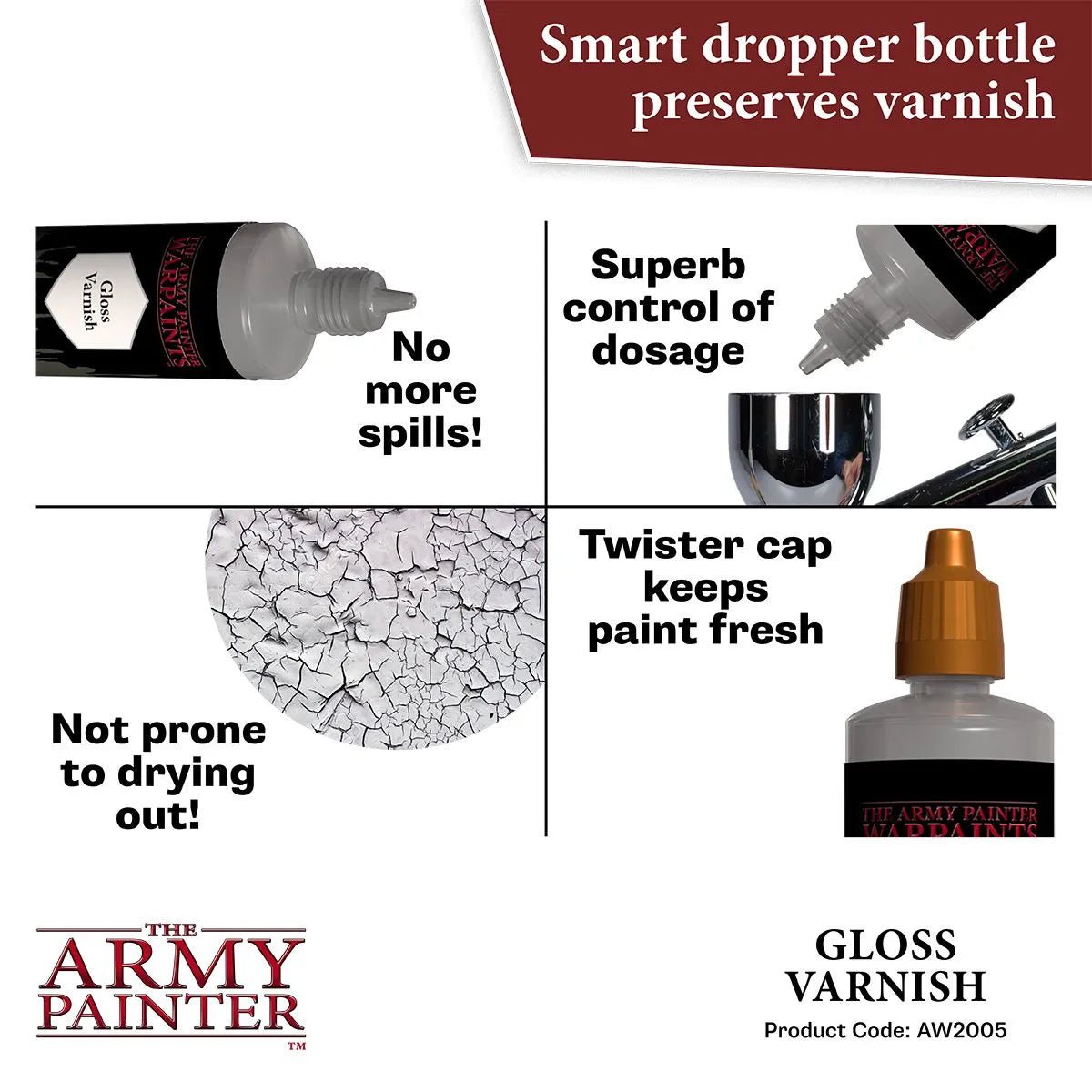 Air Gloss Varnish, 100 ml-The Army Painter-Radaddel