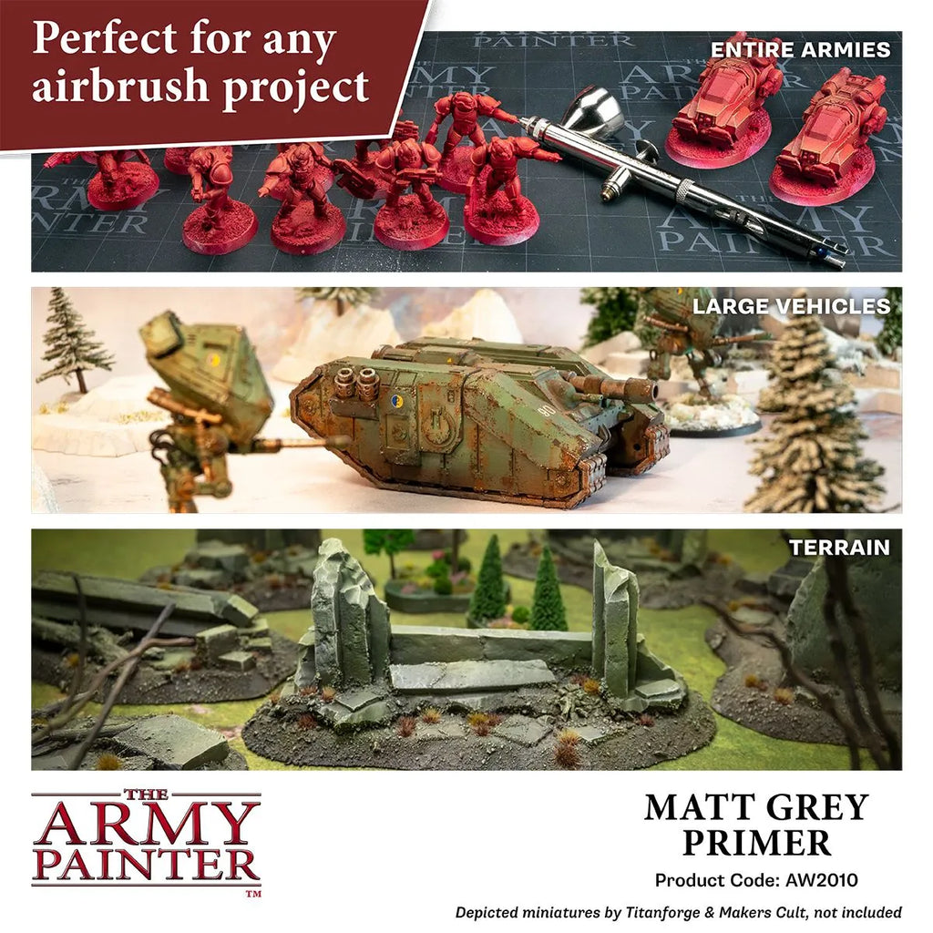 Air Grey Primer, 100 ml-The Army Painter-Radaddel