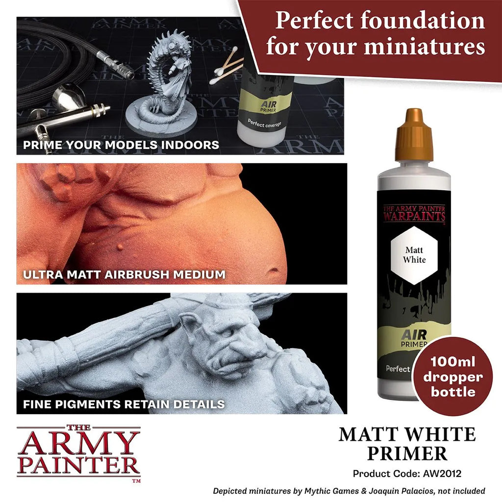 Air Primer White, 100 ml-The Army Painter-Radaddel
