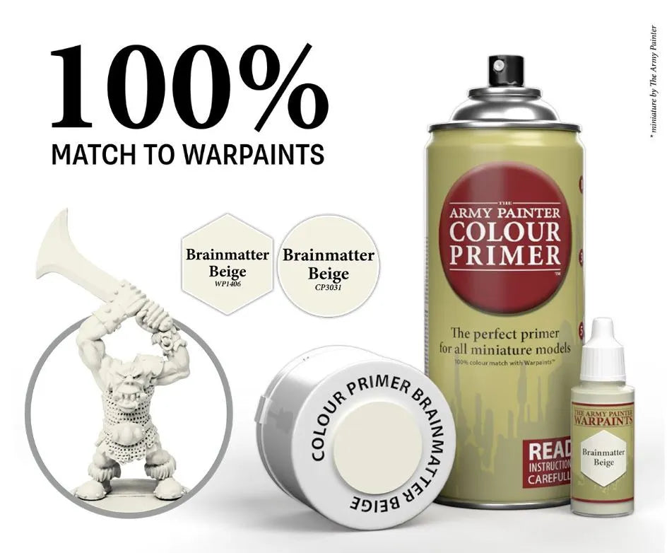 Colour Primer Brainmatter Beige-The Army Painter-Radaddel