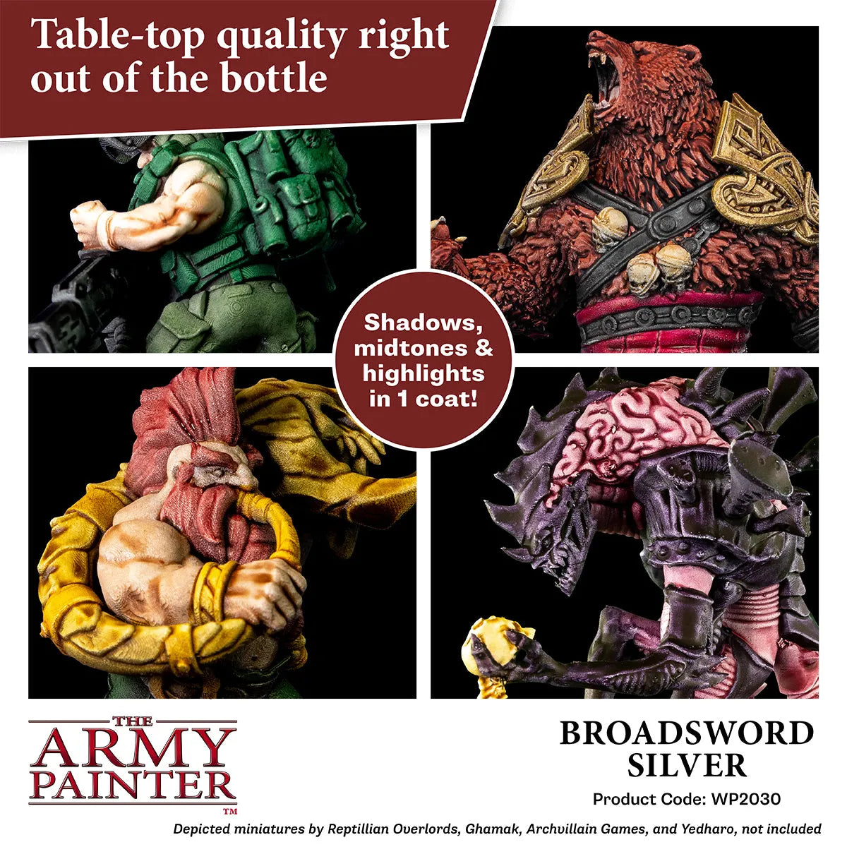 Broadsword Silver Speedpaint (81)-The Army Painter-Radaddel